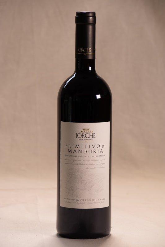 Primitivo di Manduria 2018 rood (per 6); Flesprijs € 18,--