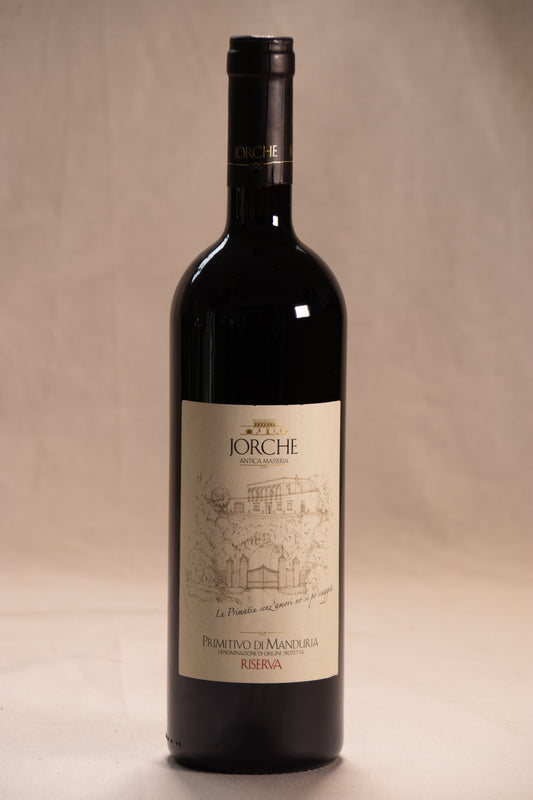 Primitivo di Manduria RISERVA 2018 rood (per 6); Flesprijs € 24,50