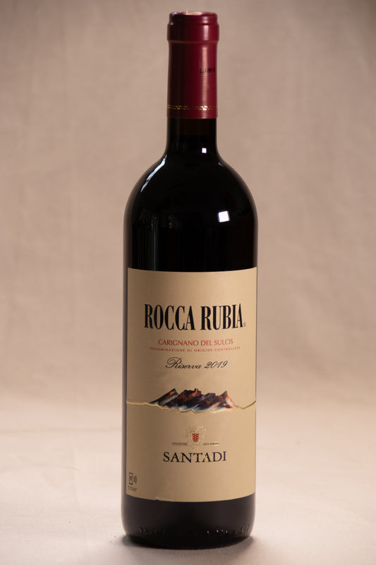 Rocca Rubia Riserva Rood 2019 (per 6); Flesprijs € 23,--