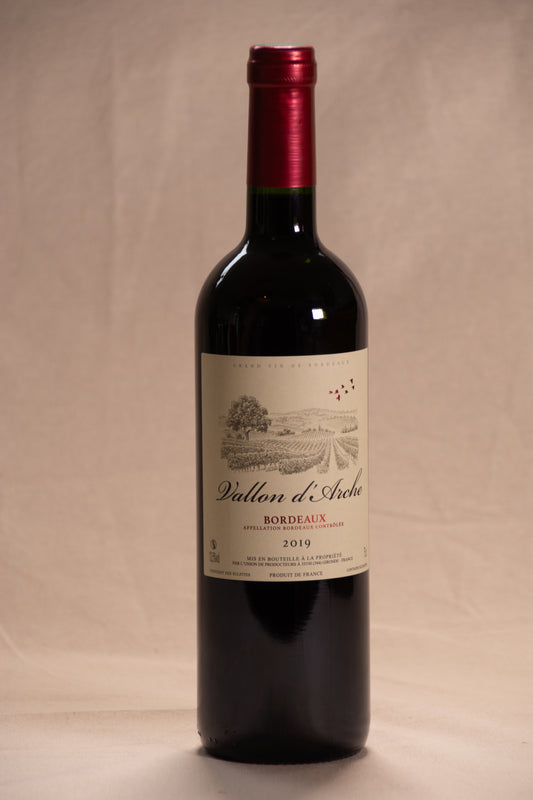 Vallon d'Arche, red (per 6); Bottle price €9.90