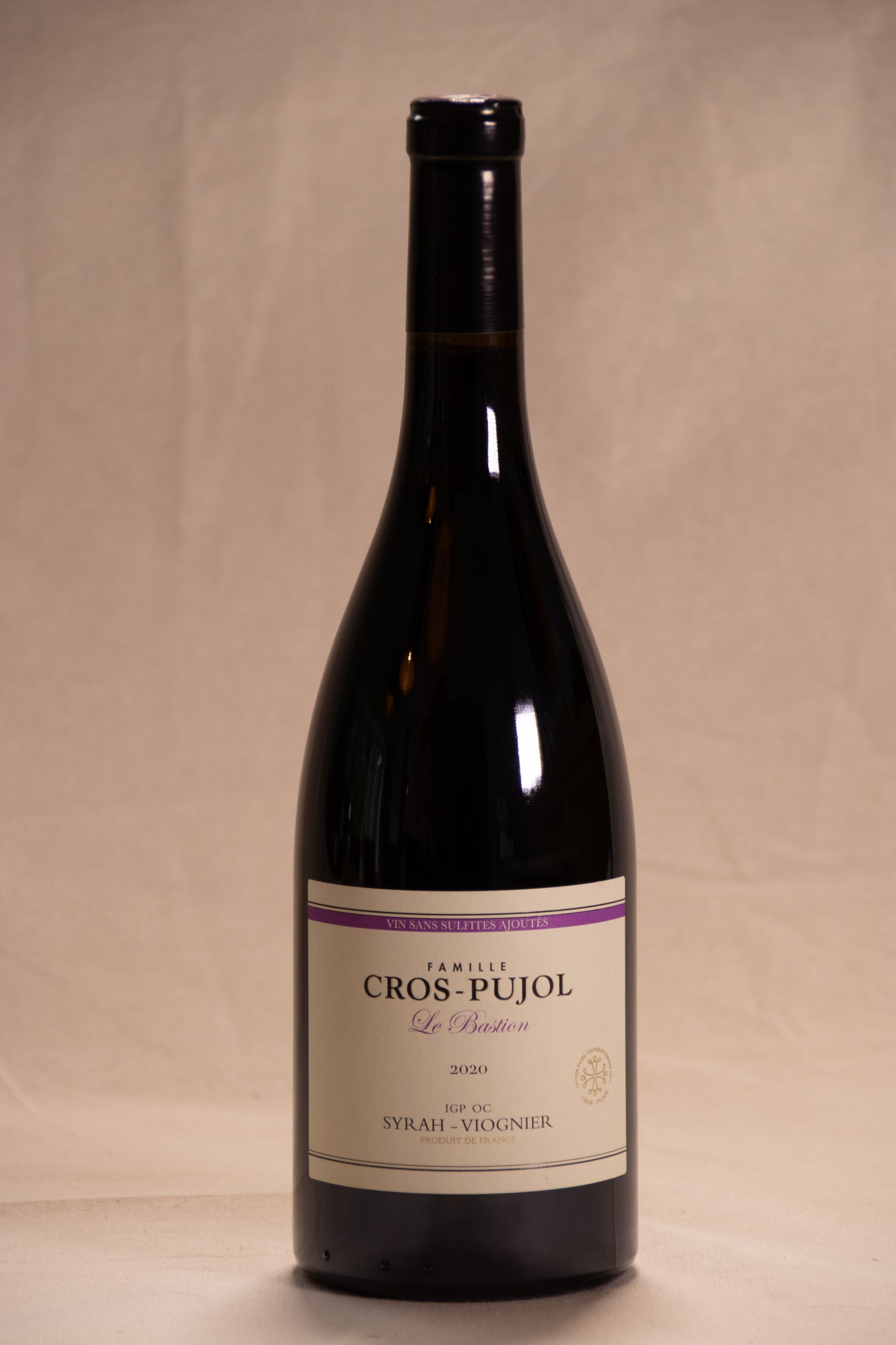 Famille Cros-Pujol “Le Bastion” 2020 rood (per 6); Flesprijs € 14,50
